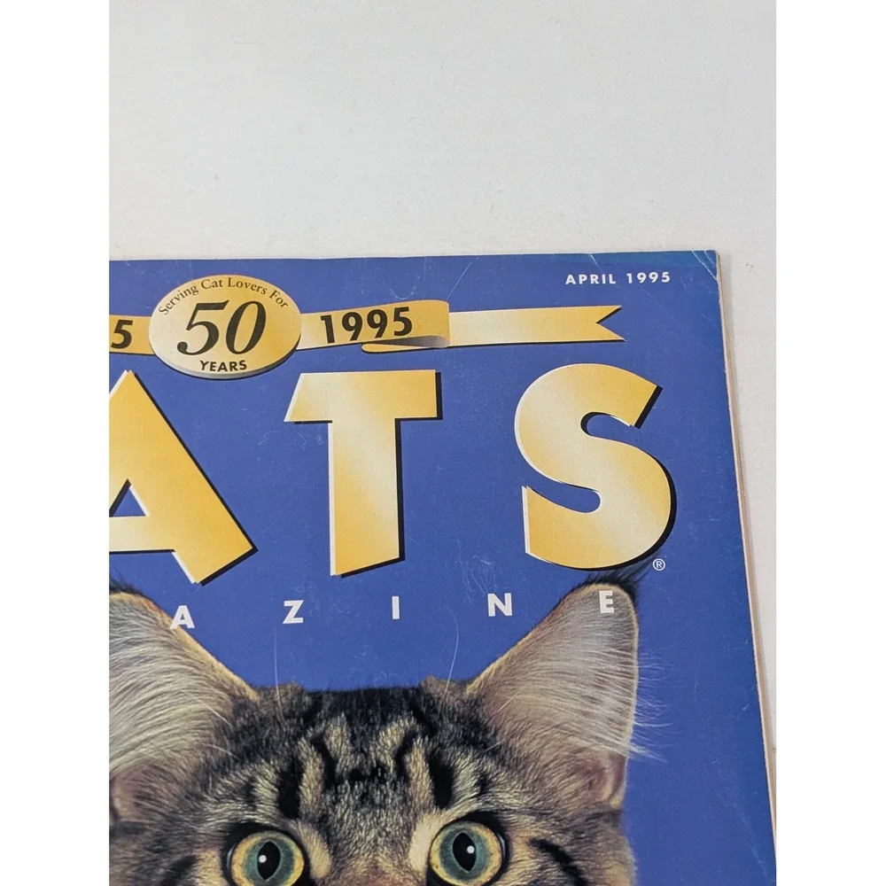 Cats‎ Magazine April 1995 DeLane Matthews Vintage 1990s 90s 50h Anniversary